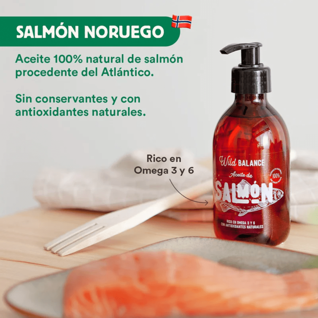 WILD BALANCE Aceite natural de Salmón Noruego